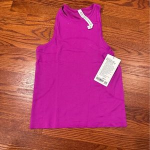 NWT LULULEMON swiftly tech high neck tank